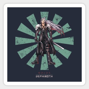 Sephiroth Retro Japanese Final Fantasy Magnet